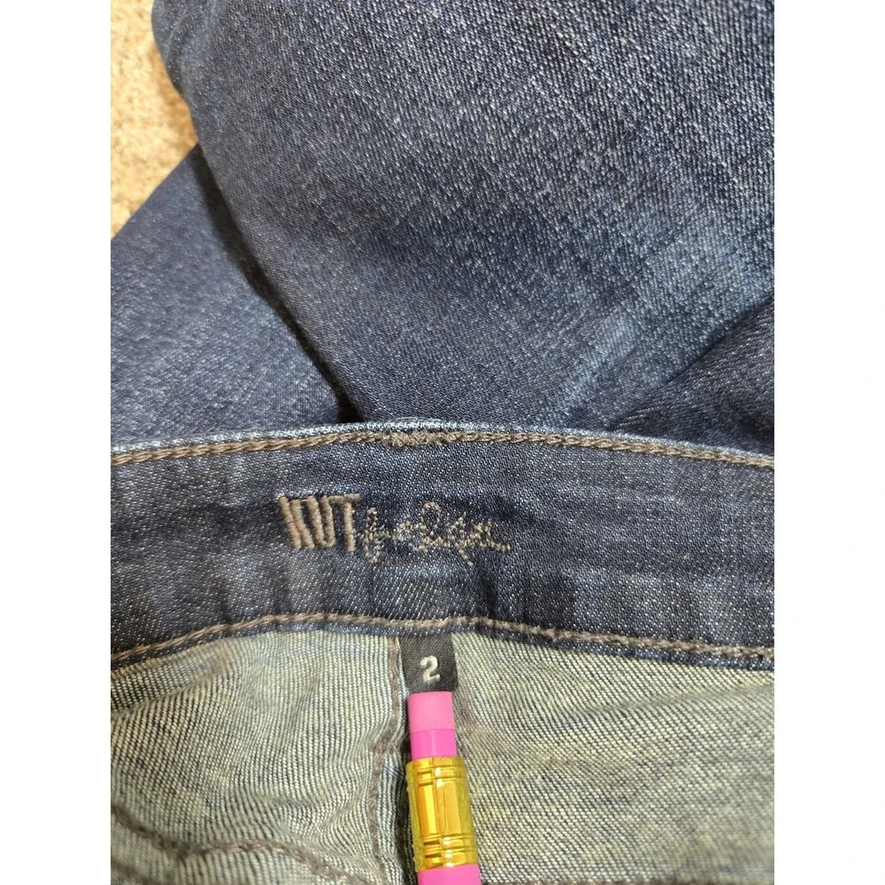 Kut‎ From The Kloth Straight Leg Jeans Medium Wash Blue Women's Size 2